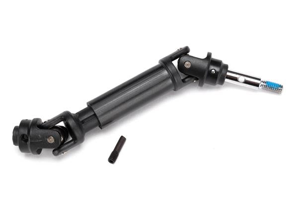 Traxxas - TRX6760 - Driveshaft assembly, front, heavy duty (1) (left or right) (fully assembled, ready to install)/ screw pin (1)