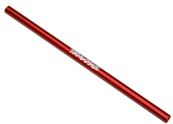 Traxxas - TRX6765R - Driveshaft, center, 6061-T6 aluminum (red-anodized) (189mm)