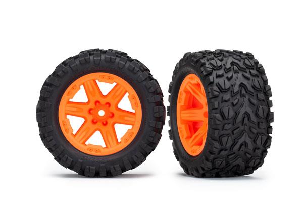 Traxxas - TRX6773A - Talion Extreme dæk limet på 2,8" RXT Orange fælge (2) (TSM rated)