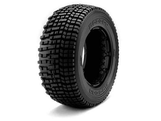 HPI - HP67864 - Rodeo Tire (White/Baja 5T/Front/2pcs)