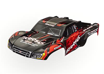 Traxxas - TRX6812R - Body, Slash® VXL 2WD (also fits Slash® 4X4), red (painted, decals applied)