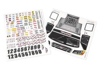 Traxxas - TRX6813 - Decal sheet, Slash® 4X4