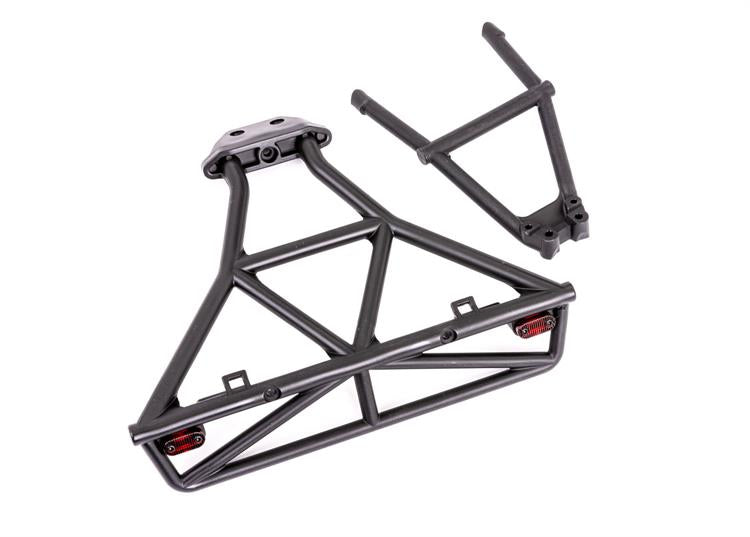 Traxxas - TRX6836X - Bumper, rear / bumper mount (fits Slash® 4X4) (for LED light kit installation)