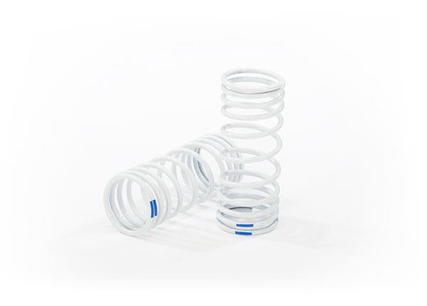 Traxxas - TRX6864 - Springs, front (progressive, +20% rate, blue) (2)