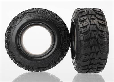 Traxxas - TRX6870 - Tires, Kumho (dual profile 4.3x1.7- 2.2/3.0") (2)/ foam inserts (2)