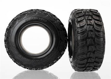 Traxxas - TRX6870R - Tires, Kumho, ultra-soft (S1 off-road racing compound) (dual profile 4.3x1.7- 2.2/3.0") (2)/ foam inserts (2)