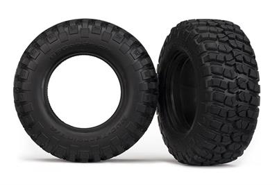 Traxxas - TRX6871R - Tires, BFGoodrich® Mud-Terrain™ T/A® KM2 , ultra-soft (S1 off-road racing compound) (dual profile 4.3x1.7- 2.2/3.0") (2)/ foam i