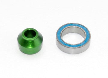 Traxxas - TRX6893G - Bearing adapter i 6160-T6 grøn aluminum for slipper aksel, med kugleleje