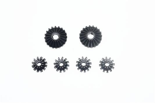 GPM - GPMMAK1200SBK - HARDEN STEEL #45 ft/ct/rr DIFF BEVEL GEAR&PINION GEAR-6PCS
