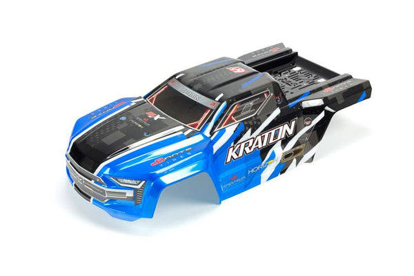 Arrma - ARA406157 - KRATON 6S BLX PAINTED DECALED TRIMMED BODY (BLUE)