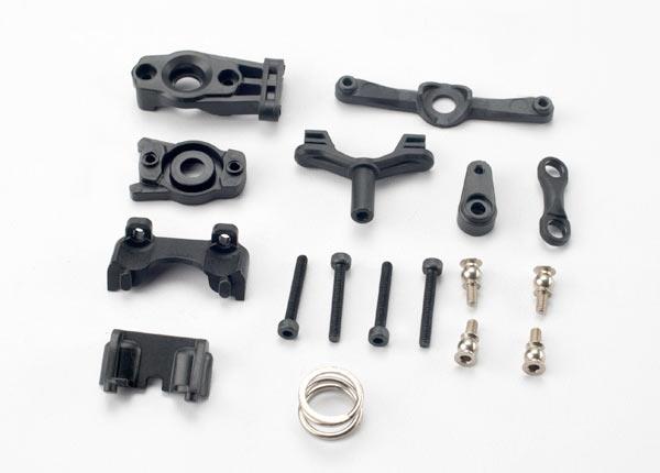 Steering arm (upper & lower)/ steering link/ servo horn/ servo saver/ servo saver spring/