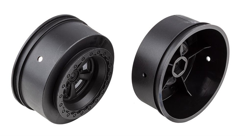 Team Associated - AE71078 - DR10 Drag Rear Wheels, black