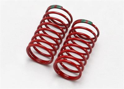 Traxxas - TRX7141 - Spring, shock (GTR) (0.88 rate, double green) (1 pair)