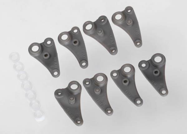 Traxxas - TRX7156 - Rocker arm set, long travel/ plastic bushings (8)