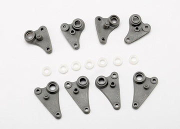 Traxxas - TRX7158 - Rocker arm set, progressive-2/ plastic bushings (8)