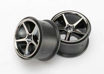 Traxxas - TRX7172A - Wheels, Gemini (black chrome) (2)