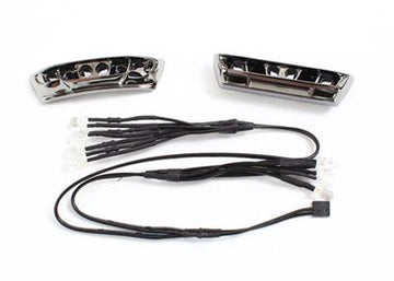 LED lights, light harness (4 clear, 4 red)/ bumpers, front & rear/ wire ties (3)  (requires power supply #7286)