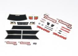 Traxxas - TRX7213 - Decal sheets, 1/16th Summit