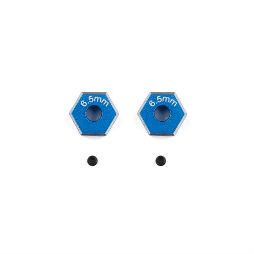 Team Associated - AE72257 - DC10 FT Aluminum Wheel Hexes, 6.5mm