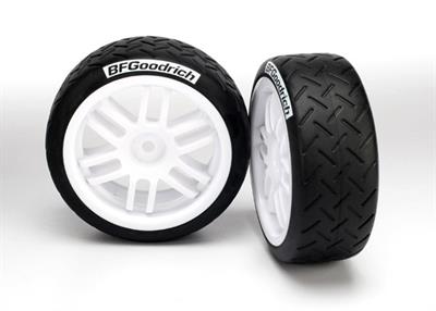 Traxxas - TRX7372 - Tires & wheels, assembled, glued (Traxxas® Rally wheels, BFGoodrich® Rally tires) (2)