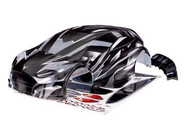 Body, Ford Fiesta® ST Rally Brushless, ProGraphix® (graphics are printed, requires paint & final color application)/ decal sheet