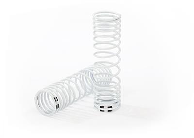 Traxxas - TRX7457 - Springs, rear (white) (progressive rate) (2)