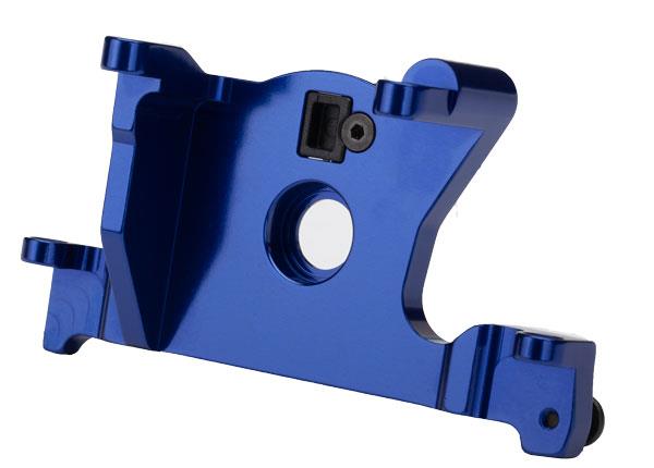 Traxxas - TRX7460R - Motor mount, 6061-T6 aluminum (blue-anodized)