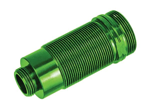 Traxxas - TRX7466G - Body, GTR long shock, aluminum (green-anodized) (PTFE-coated bodies) (1)