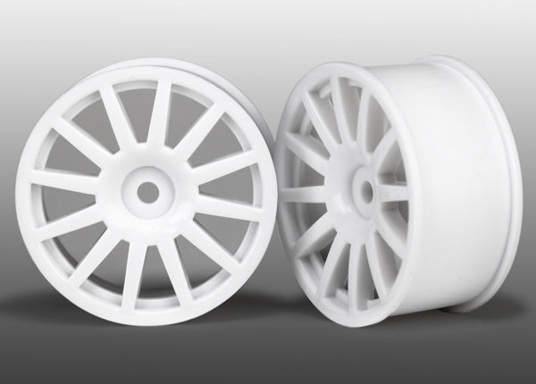 Latrax - TRX7571 - Wheels, 12-spoke (white) (2)