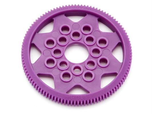 HPI - HP76706 - Spur Gear 106 Tooth (64 Pitch / 0.4M)(W/O Balls)