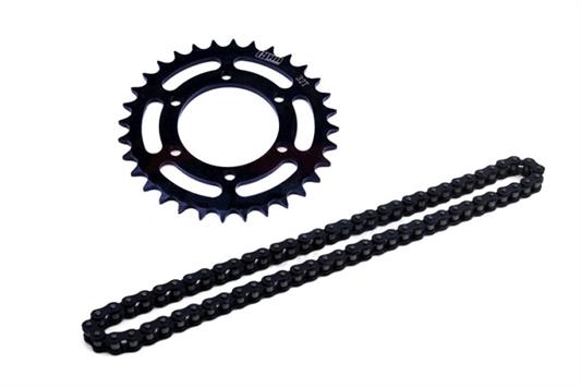 GPM - GPMMX6832 - Medium Carbon Steel 32T High Speed Hub Chain Sprocket+40 Manganese Steel 68 Roller Chain