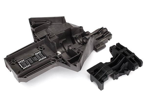 Traxxas - TRX7727X - Bulkhead, rear (upper & lower), center differential - Husk TRX5108A Kuglelejer