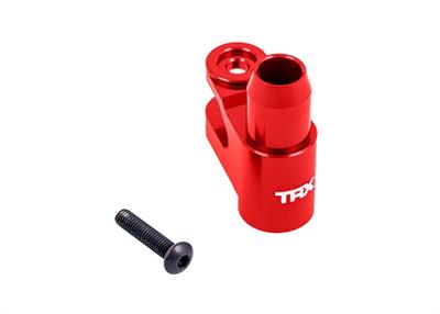 Traxxas - TRX7747-RED - Servo horn, steering, 6061-T6 aluminium - Rød