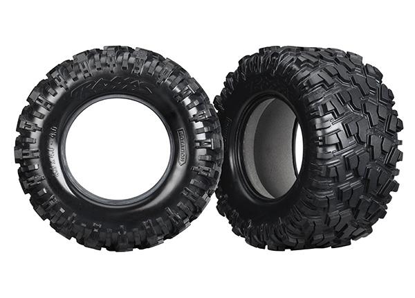 Traxxas - TRX7770X - Tires, Maxx® AT (left & right) (2)/ foam inserts (2)