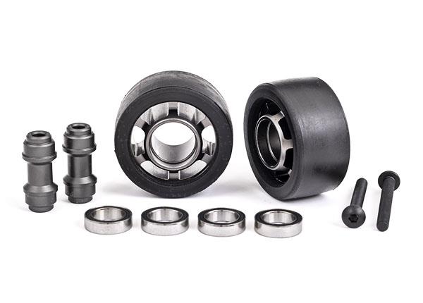 Traxxas - TRX7775A - Wheels, wheelie bar, 6061-T6 aluminum