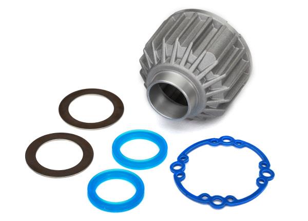 Traxxas - TRX7781X - Carrier, differential (aluminum) (requires