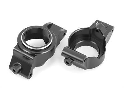 Traxxas - TRX7832GR - Caster blocks (c-hubs)  6061-T6 Grå alumnium - Højre og venstre