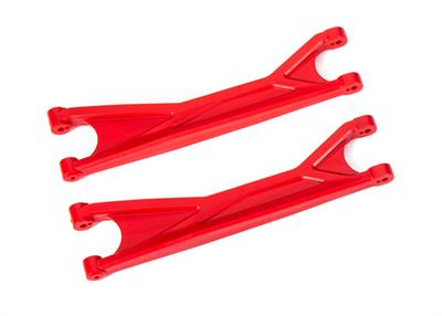 Traxxas - TRX7892R - Suspension arms, upper, red (left or right, front or rear) (2) (for use with #7895 X-Maxx® WideMaxx® suspension kit)