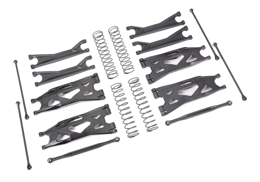 Traxxas - TRX7895 - Suspension kit, X-Maxx Wide Maxx, Black