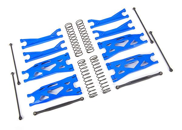 Traxxas - TRX7895X - Suspension kit, X-Maxx Wide Maxx, Blue