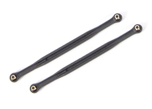 Traxxas - TRX7897 - Toe links, 202.5mm (187.5mm center to center) (black) (2)