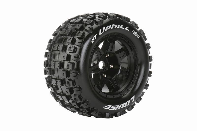 LouiseRC - T3326BH - ST-UPHILL dæk med MFT på 3.8" fælge med 17 mm hex - 1/2" Offset - Sport compound - 2 stk