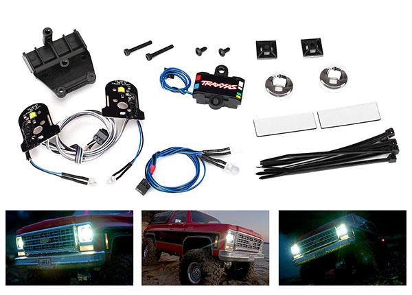 Traxxas - TRX8039 - Komplet LED lyssæt til Chevrolet Blazer 1979 (Husk TRX8028 power supply)