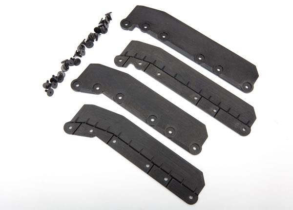 Traxxas - TRX8081 - Fender extensions (4)/ 3x8 flat-head screws (24) (requires #8080 narrow inner fenders)