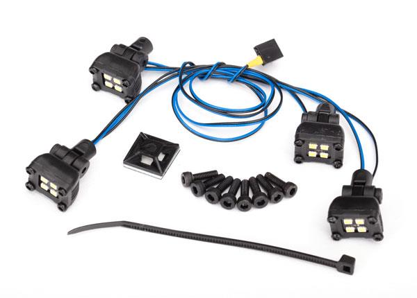 Traxxas - TRX8086 - LED expedition rack scene light kit (fits #8111 body, requires #8028 power supply)