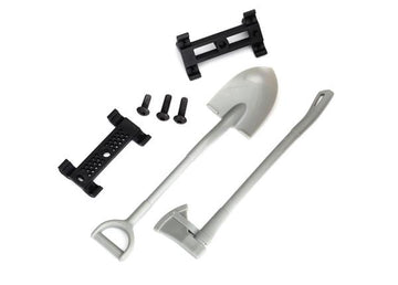 Traxxas - TRX8122 - Shovel/ axe/ accessory mount/ mounting hardware