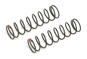 Team Associated - AE81238 - Rear Springs V2, orange, 4.9 lb/in, L86, 9.5T, 1.6D