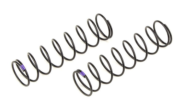 Team Associated - AE81239 - Rear Springs V2, purple, 5.1 lb/in, L86, 9.0T, 1.6D