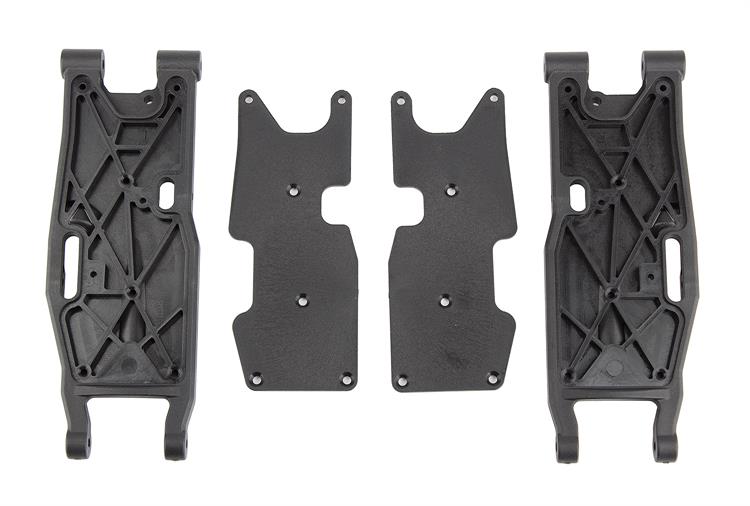 RC8T4 FT Rear Suspension Arms, HD
