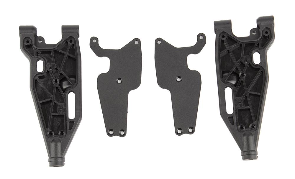 RC8T4 FT Front Lower Suspension Arms, HD